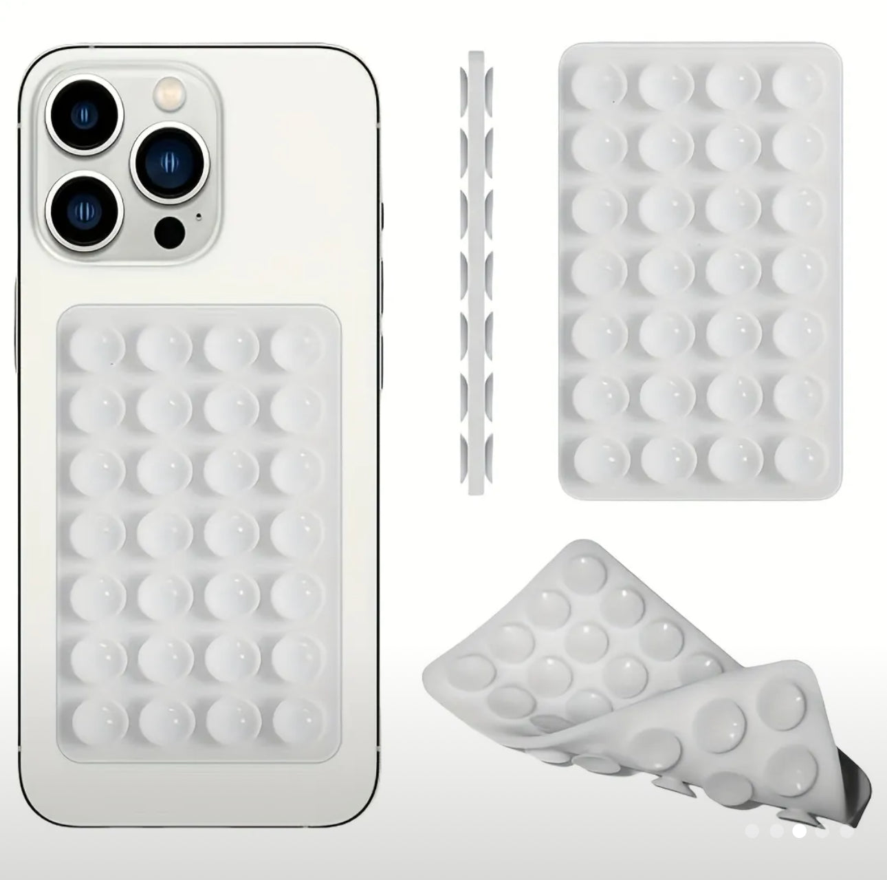 Pad Ventouses “Easy Grip” – Support Antiglisse pour Téléphone