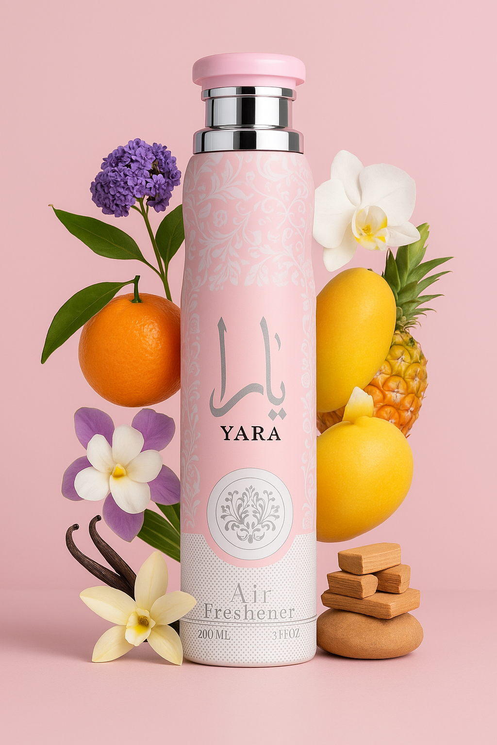 Spray d’Ambiance Yara rose – 300 ml