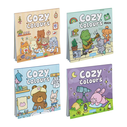 Livre de Coloriage - Cozy Colours