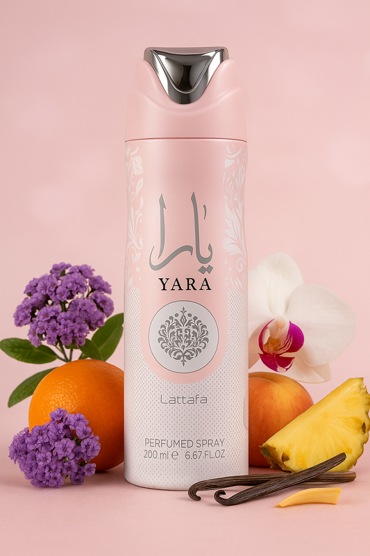 Déodorant Parfumé Yara Rose Authentique | Lattafa – 200 ml