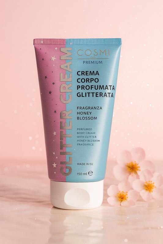 Crème Corporelle Pailletée à la fleur de miel | COSMI Premium 150ml