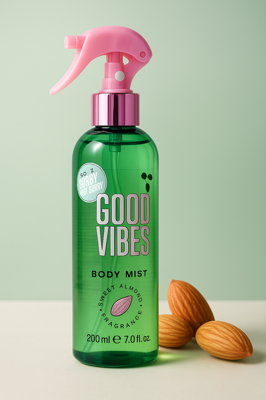 Brume Parfumée Good Vibes – Sweet Almond | So…? Sorry Not Sorry – 200 ml