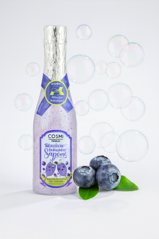 Champagne Moussant pour le Bain - Myrtille | Cosmi Milano 250ml