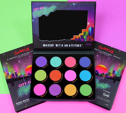 City of Pastel Lights – Palette de Fards à Paupières (Rude Cosmetics)