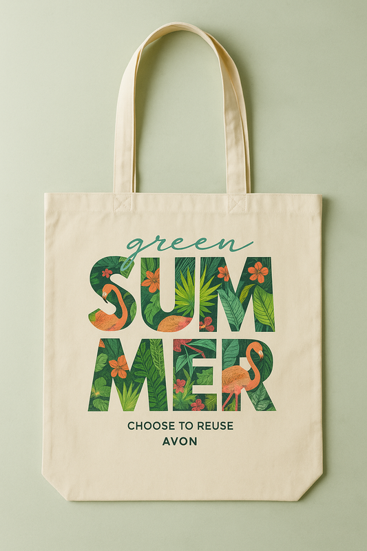 Tote Bag “Green Summer” – Édition Limitée