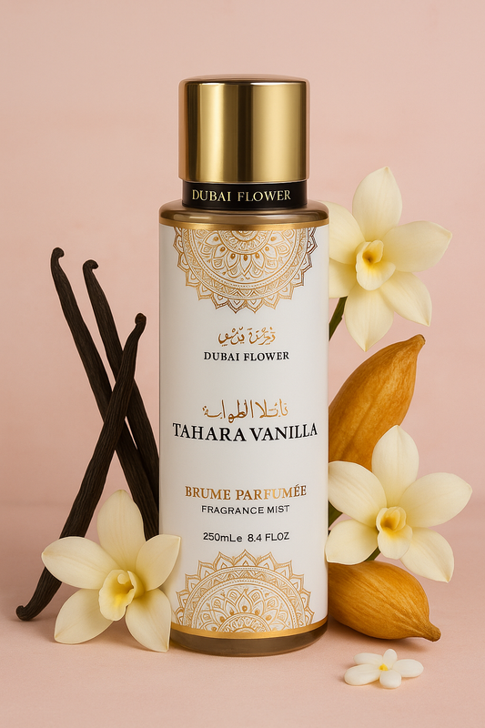 Brume Parfumée Corps & Cheveux - Tahara Vanille | Dubai Flower - 250 ml